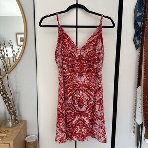 Free People Enchanted Slip Mini Dress
